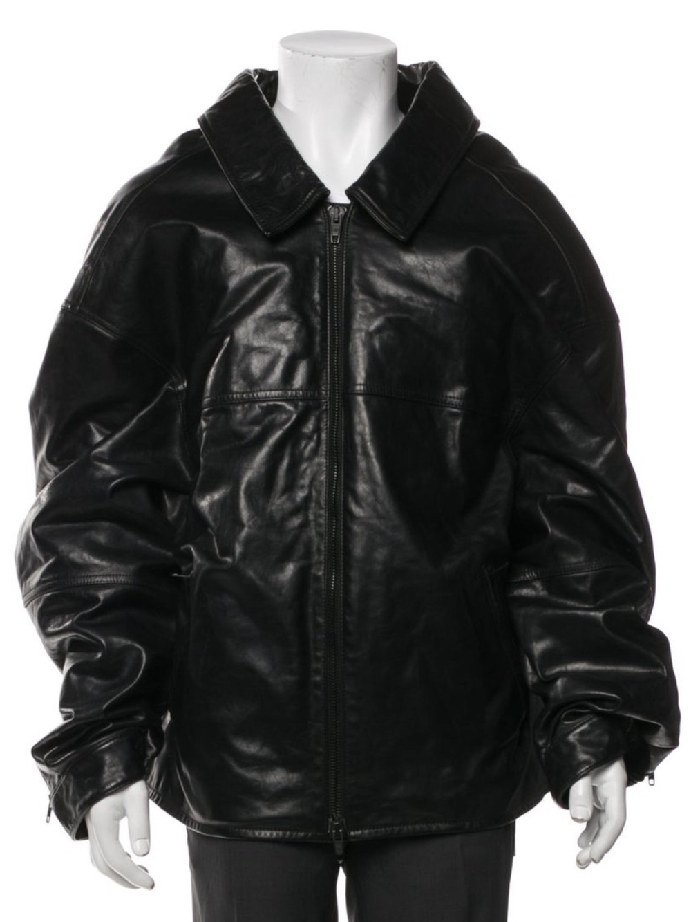 Balenciaga leather jacket